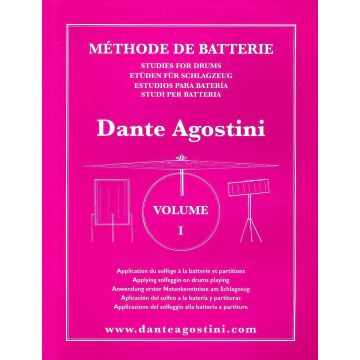 Dante Agostini Metodo di batteria Vol.1