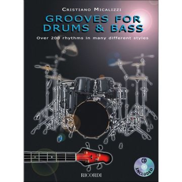 C. Micalizzi Grooves for Drums & Bass con CD
