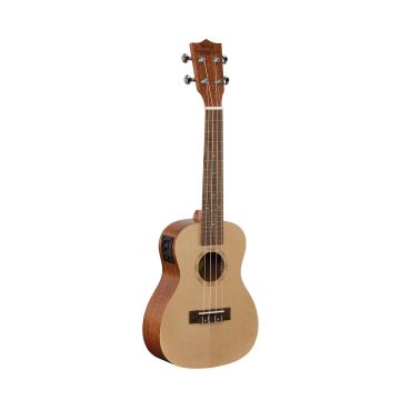 Ukulele concerto elettrificato Soundsation Maui Pro MPUKA-120AE sapele laminato con borsa