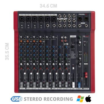 Mixer Proel MQ12USB con effetti