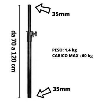 Distanziale cassa sub FBT MSA210BK