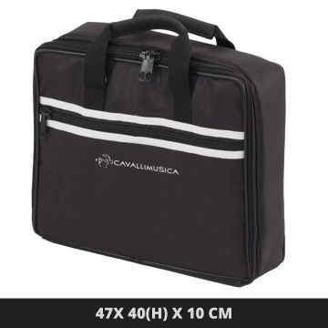 Stefy Line MX47 47x40x10cm black borsa per mixer poliestere