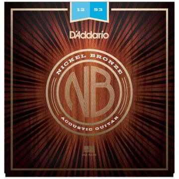 Corde D`Addario chitarra acustica NB1253 nickel Bronze 12/53