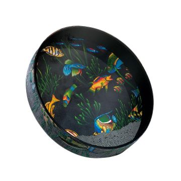 "Remo ET0212-10 16"" Ocean Drum pelle preintonata Fish Graphic"