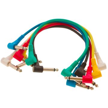 Cavo patch 15cm Rockcable 6 pz coloori assortiti