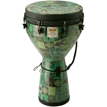 Djembe 14" Remo Green Kinte Kloth 