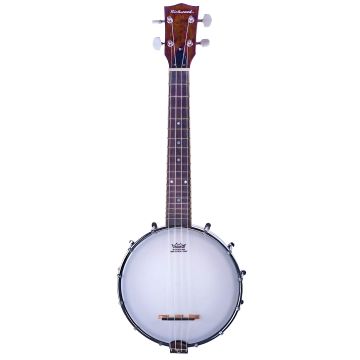 Richwood RMBU-404 open Banjo ukulele back 