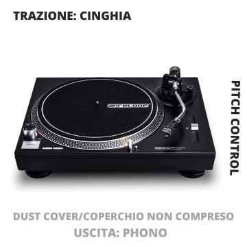 Giradischi Reloop RP-1000 MK II cinghia