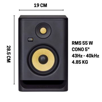 Monitor KRK ROKIT RP5 G4 5" 55w