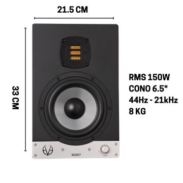 Monitor Eve Audio SC207 - 6,5" 150w