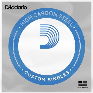 D'Addario Single Plain Steel 014 Acoustic/Electric