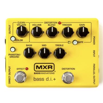 MXR M80Y Bass Di+ special edition yellow