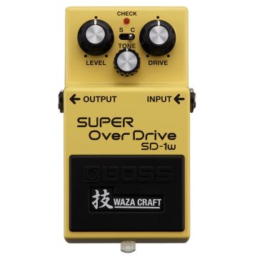 Pedale Boss SD1 Super Overdrive SD1W Waza Craft