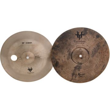 "Piatto T-Cymbals 12/13"" Janissary-x Tengri stack"