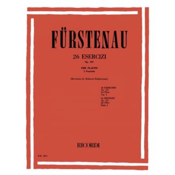 Fuerstenau 26 Esercizi op.107 per Flauto I fascicolo 