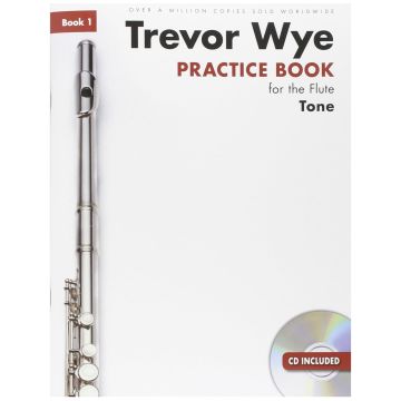 Trevor Wye Practice Book for Flute Tone Book 1 CD