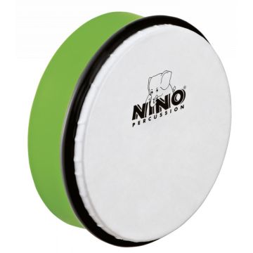 NINO4GG Tamburello 6" abs verde con battente