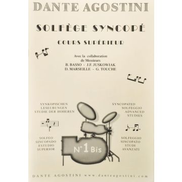 Dante Agostini Solfeggio Sincopato Vol.1 bis