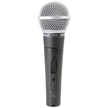 Microfono Shure SM58S dinamico cardioide con interruttore
