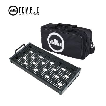 Pedalboard Temple Audio Design SOLO-18 gunmetal con borsa 