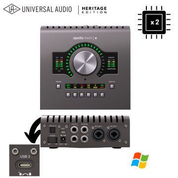 Universal Audio Apollo Twin X Duo USB Heritage Edition