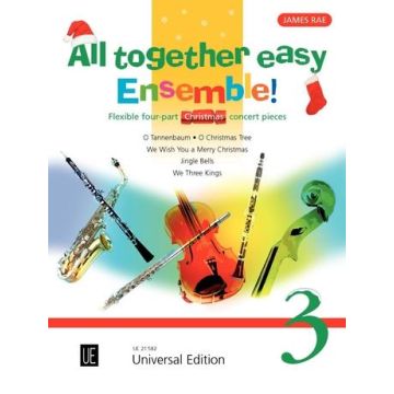 All Together Easy Ensemble Flexible four part Christmas concert pieces vol.3