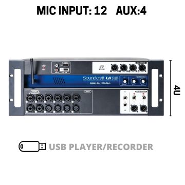 Mixer digitale Soundcraft 16 canali controllo remoto efx usb