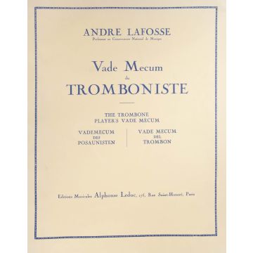 Lafosse Vademecum del Trombonista D18081