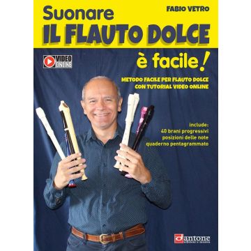 Vetro Suonare il flauto dolce