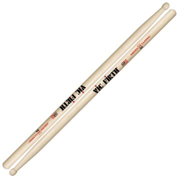 Bacchette Vic Firth American Classic 3A Hickory Punta Legno Barrel 