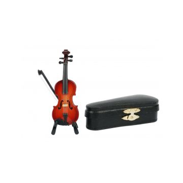 Miniatura Agifty Violino 10cm con custodia
