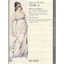 G.Puccini Tosca opera completa per canto e pianoforte Ed.Ricordi