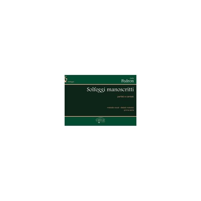Pedron Solfeggi manoscritti 2 main product photo