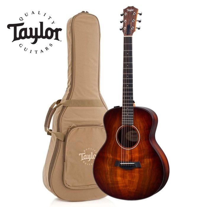 Chitarra Acustica Elettrificata Taylor GS Mini e koa Plus con borsa