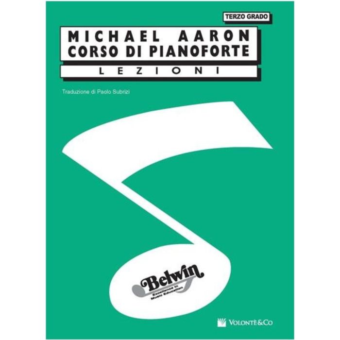 M.Aaron Corso di Pianoforte Adulti Vol.3 main product photo