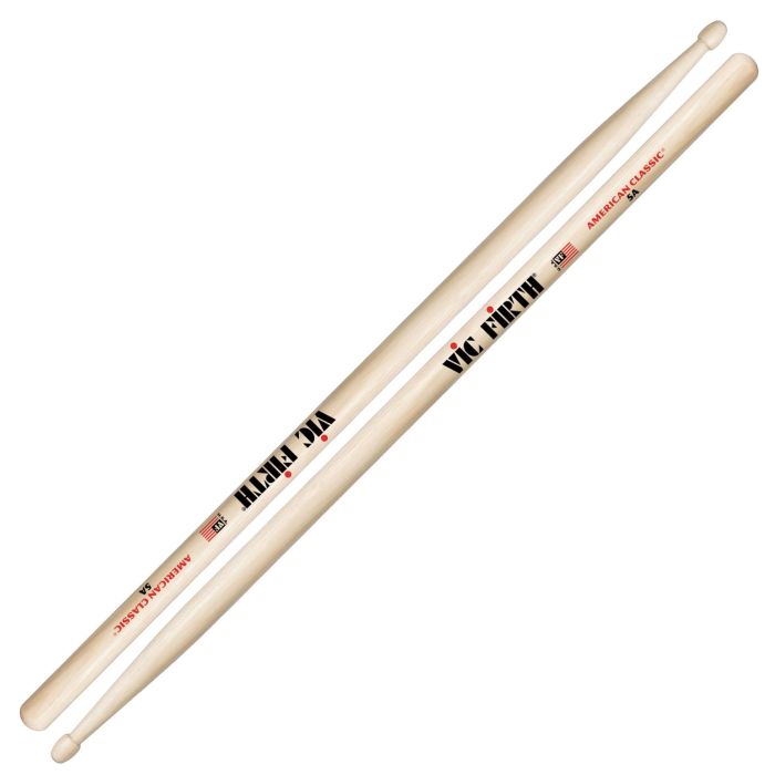 Vic Firth 5A Bacchette American Classic Hickory Punta Legno