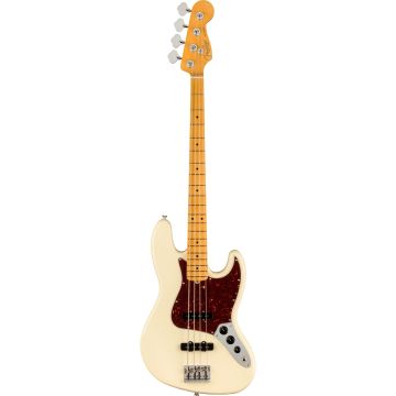 Basso Elettrico Fender American Professional II Jazz mn olympic white con custodia