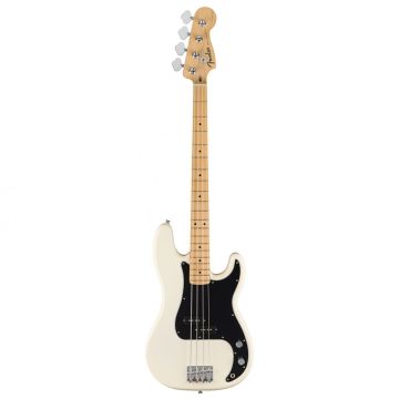 Basso Elettrico Fender Standard Precision Bass MP Olympic White