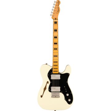 Fender Squier Classic Vibe '70s Telecaster Thinline MN Olympic White Chitarra Elettrica