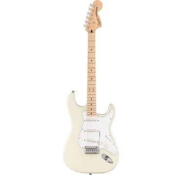 Fender Squier Affinity Stratocaster SSS mn olympic white