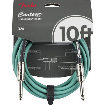 Fender Contour sherwood green Cavo jack/jack 3 mt