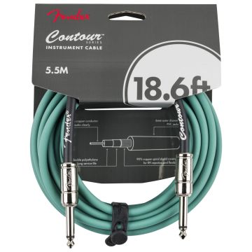 Fender Contour sherwood green Cavo jack/jack 5,5 mt