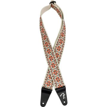 Fender Pasadena Guitar Strap Woven 5cm lattice orange