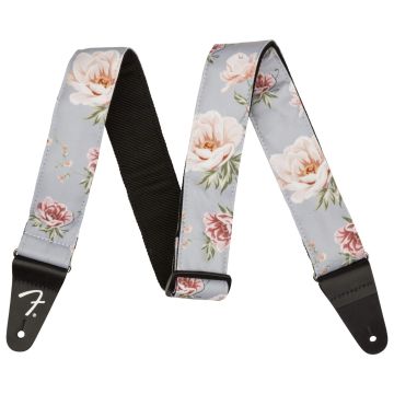 Fender Floral Guitar Strap Gray