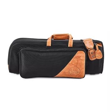 Borsa Tromba Gard 1-ESK Elite nera e pelle marrone