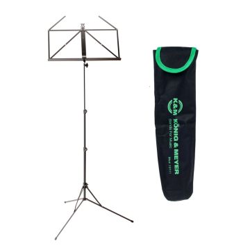 Leggio Pieghevole K&M 101 colore black con borsa 