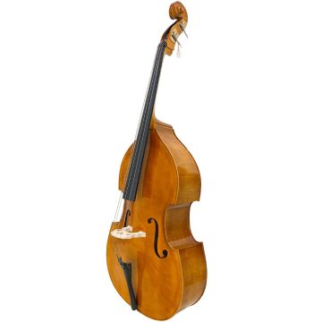 Contrabbasso 3/4 Luthier Opera abete borsa arco pronto all'uso