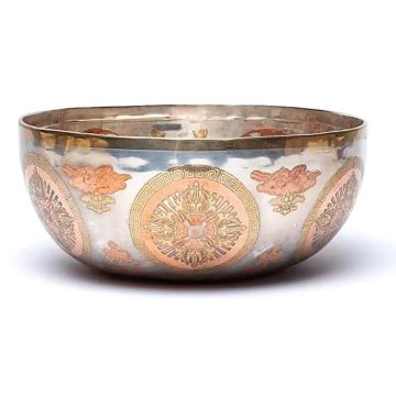 Campana Energy 25cm Buddha Vairochana Silver plated bronze