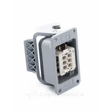 Connettore Harting 17AN 6 E-M industriale maschio