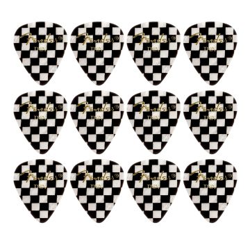Fender 351 Checker Picks thin 12 Set
